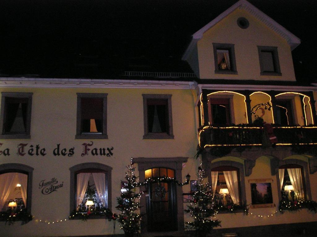 Logis Hotel Restaurant La Tete Des Faux Le Bonhomme Exteriör bild